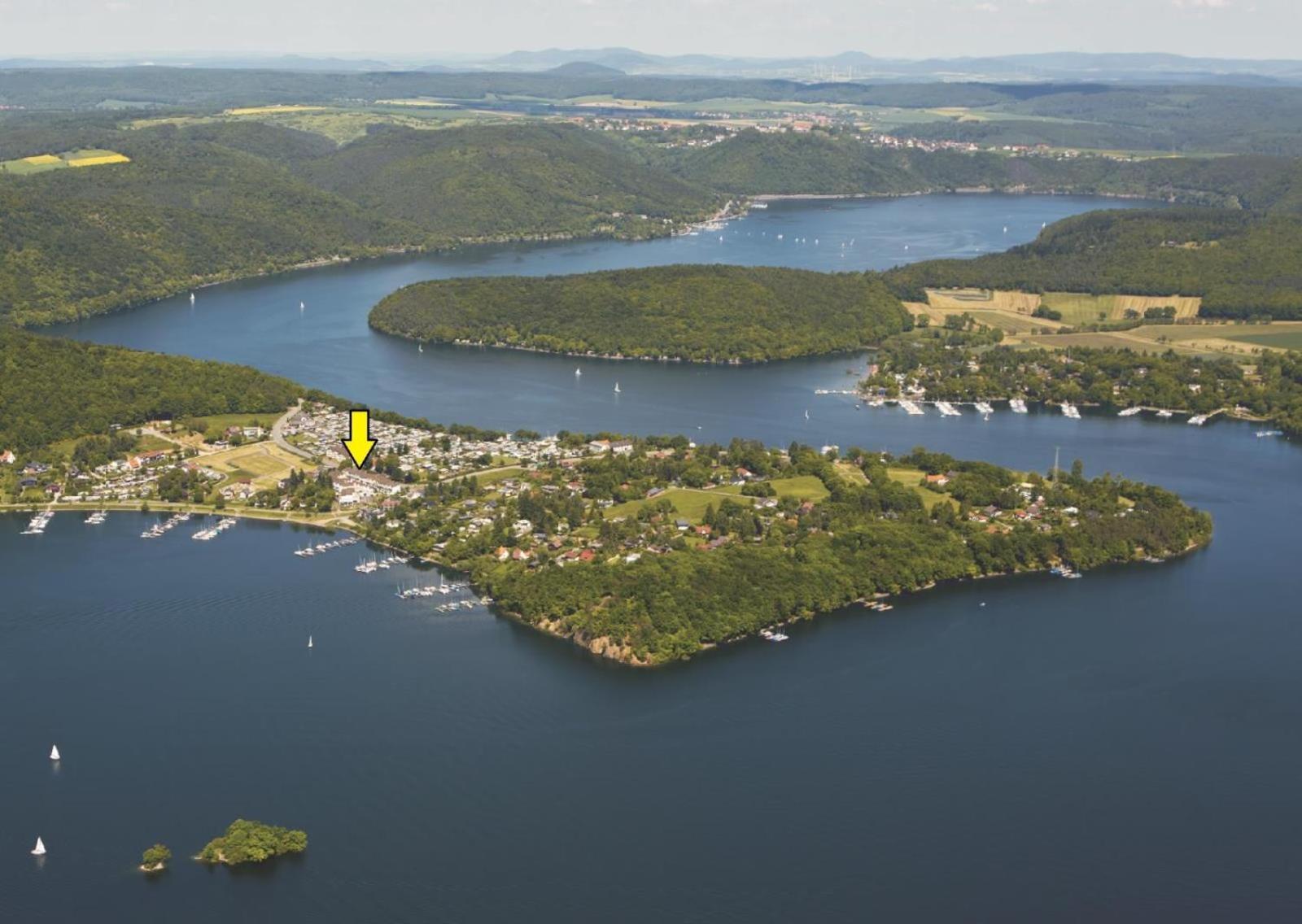 Helle 93M2 Fewo Mit 2 Schlafzimmern Am Edersee Scheid  Exteriér fotografie